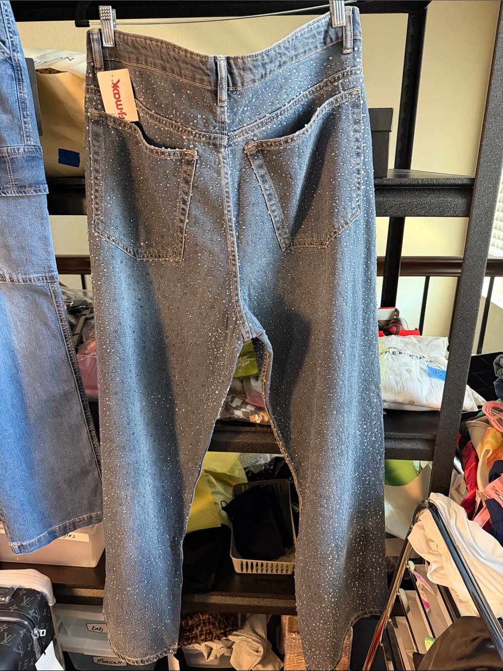 Women’s Studded Jeans - Picture 3 of 3